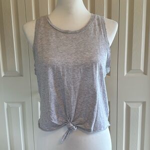 Aerie front tie top